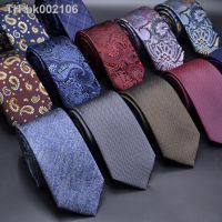 ❁₪☎ Men ties necktie Mens vestidos business wedding tie Male Dress legame gift gravata England Stripes JACQUARD WOVEN 6cm