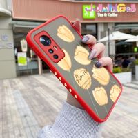 Jlingji เคสสำหรับ Xiaomi 12 Pro 5G 12 Lite เคสแฟชั่นดอกไม้สีเหลืองบางมีน้ำค้างแข็งโปร่งใสแข็งขอบสี่เหลี่ยมกันกระแทกปลอกซิลิโคนคลุมทั้งหมดเคสนิ่ม