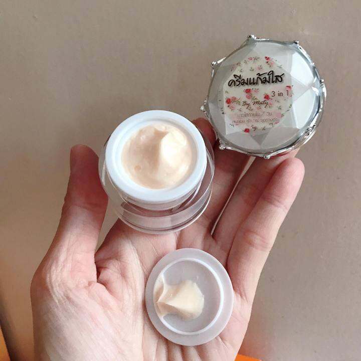 ครีมแก้มใส-3-in-1-clear-cheek-cream-ครีมบำรุงผิวหน้า-ขนาด-5-g-จำนวน-1-กล่อง