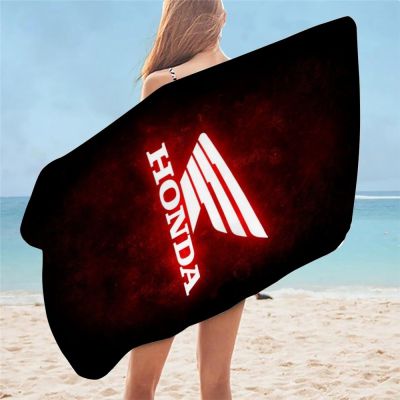 ◑❖✖ Honda Takeo Fujisawa Acura Beach Towel Soft Quick Dry Rectangle Shaped Swimming Beach Pool Gym Blanket Sports Yoga Bath Towels