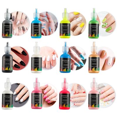 【YP】 Airbrush Ink Paint Use Spray Gun Making Hollow Pattern Color Painting Tools