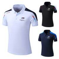 BMW Short-Sleeved Cycling Jersey/Mens Summer POLO Shirt/Leisure Racing Clothing/Mountain Bike Speed Drop Surrender