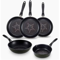 Happycall Signature Fit Care IH Pan Wok 5P D Set