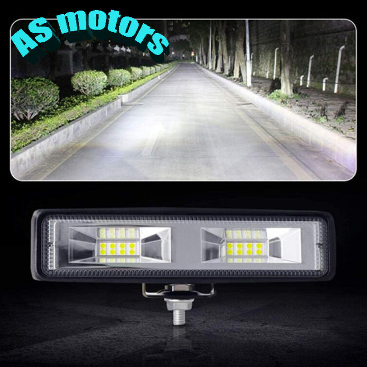 lampu-depan-motor-สปอตไลท์แสงบาร์แสงสำหรับวิ่งทุกวันไฟรถยนต์16led4-8w