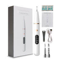 Sonic Electric Dental Scaler แบบพกพาหน้าจอ LED แคลคูลัส Remover คราบ USB Charge Cleaner Tartar เครื่องมือฟันขาว Household