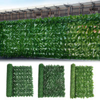 【cw】Artificial Leaf Fence Roll Green Fake Faux Ivy Vine Balcony Screen Artificial Hedge Privacy Garden Outdoor Backyard Decoration !