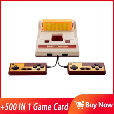 2.4G คอนโซลเกมไร้สายคอนโซลเกมย้อนยุค Famicom เกมคอนโซลเกมแฟมิลีทีวีคู่1000 FC