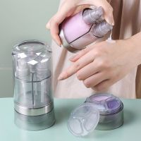 New 6 in 1 Portable Travel Dispenser Shampoo Lotion Shower Gel Case Press Sub-bottle Split Bottles Tour Emulsion Organizer Set