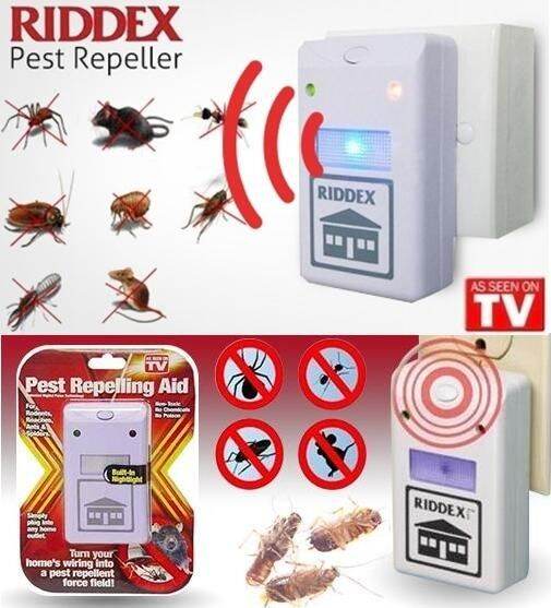 Electronic Pest Control Reject Rat Spider Insect Ultrasonic Repelling