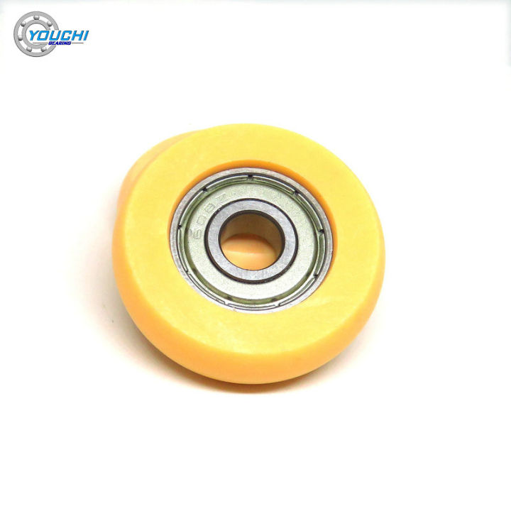 4pcs-od-36mm-rowing-machine-wheel-bsr60836-10-pom-rower-seat-roller-8x36x10mm-plastic-coated-bearing