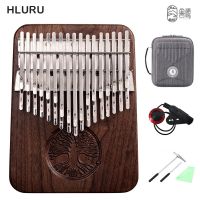 【YF】 HLURU Kalimba 34 Keys Thumb All Wood  B/C Beginners Instrument