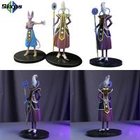 SIXPS PVC DXF Whis Beerus Amine ชุดตุ๊กตาหุ่นแอคชั่นของเล่นเทพเจ้าแห่งการทำลายล้างแบบจำลองพระเยซู