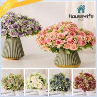 HOUSEWIFE SPACE การตกแต่งห้องสำหรับครอบครัว คลาสสิกคลาสสิก รูปแบบภูมิประเทศ ดอกโบตั๋นดอกไฮเดรนเยีย Lafite แบบจำลองหญ้า แบบจำลองทิวทัศน์ ช่อดอกไม้สำหรับงานแต่งงาน ดอกไม้จำลอง ดอกไม้ผ้าไหมเทียม ดอกไม้ปลอม