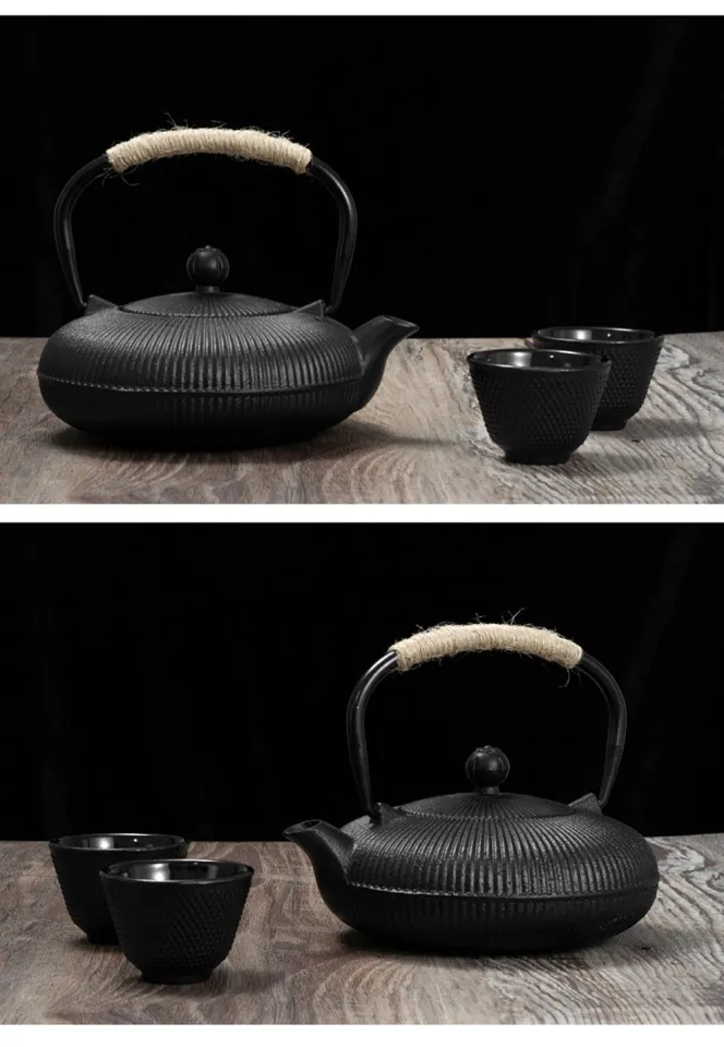 ENERGE SPRING 800ML Cast Iron Teapot Japanese-style Boiling Kettle