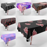 【cw】 Ninja Anime Character Print Patchwork Cloth Tablecloth Home Decor Rectangular Party Tablecloth Antifouling Tablecloth ！