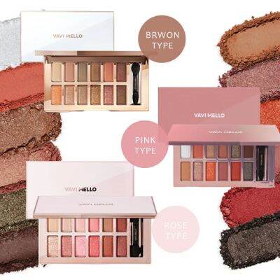 Vavi Mello eyeshadow palette อายชาโดว์ จากญี่ปุ่น