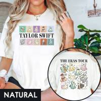 ? Taylor Swift The Eras Tour Ghost 2 ด้าน T เสื้อตลกฮาโลวีน Ghost ฮาโลวีน T เสื้อ