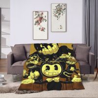 XZX180305  Bendy And The Ink Machine Just Ink Customized Custom Sofa Blanket Ultra-Soft And w a rm Throw Blankets For Couch/Bed/Outdo