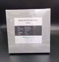 กระดาษกรอง Filter Paper (Standard filter paper) ST61 Dia.150 mm. ; Filtratech France