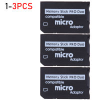 อะแดปเตอร์การ์ดหน่วยความจำ Micro SD TF เป็น Memory Stick MS Pro Duo ตัวแปลงอะแดปเตอร์รองรับการเข้าถึงการ์ด SD หน่วยความจำ2GB และการ์ด TF 16GB