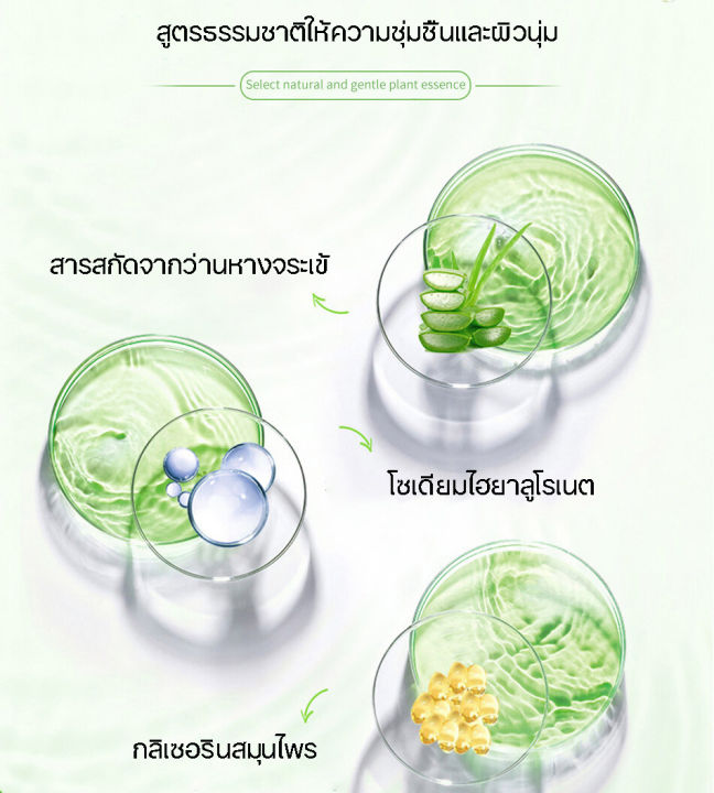 aloe-vera-gel-อโล-เจลว่านหางจระเข้-โลชั่นบำรุงผิวกาย-อโล-ซูธ-สารสกัดจากว่านหางจระเข้-บำรุงผิวพรรณให้ชุ่มชื้น