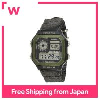 CASIO (Casio) นาฬิกาดิจิตอล AE-1200WHB-1B ผู้ชายต่างประเทศรุ่น [นำเข้าย้อนกลับ]