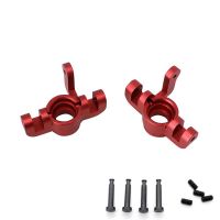 2Pcs Metal Front Steering Knuckles Block Spindle for Losi Lasernut U4 4WD 1/10 RC Car Upgrade Parts Accessories