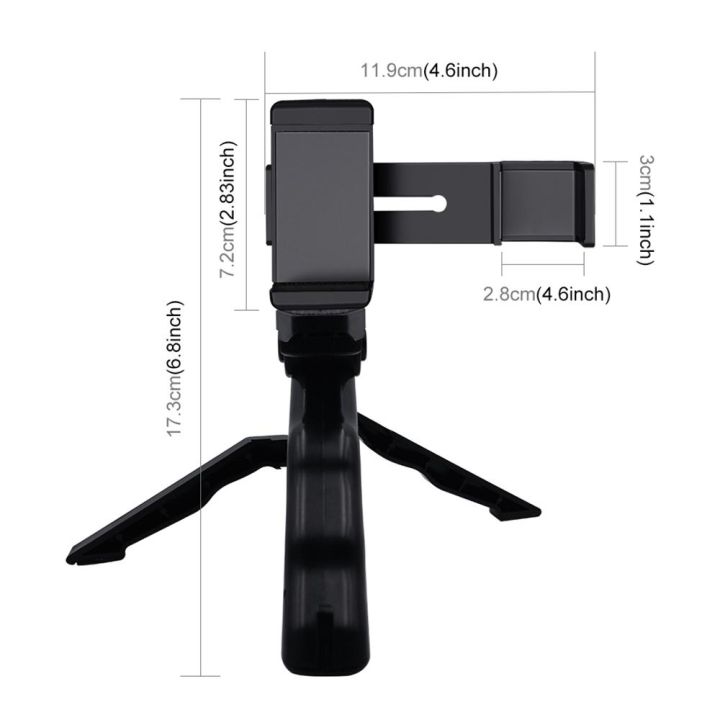 cod-smartphone-fixing-clamp-1-4-inch-holder-mount-bracket-grip-folding-kits-for-2