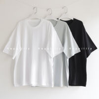 เสื้อยืด oversize มีไซซ์ผู้หญิงผู้ชาย เสื้อยืดสีพื้น ผ้าcotton100%