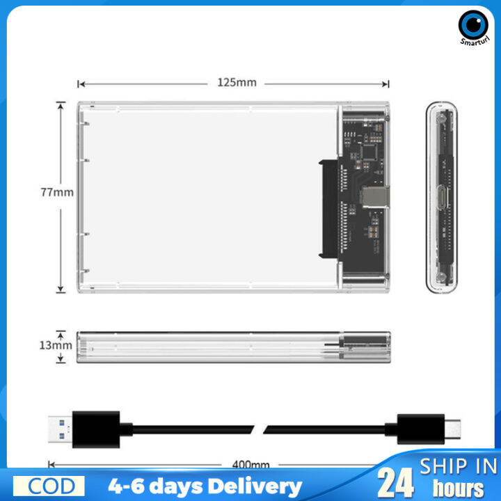 ssd-กล่องฮาร์ดไดร์ฟโปร่งใสสถานะของแข็งเชิงกล2-5นิ้วแล็ปท็อป-sata-พอร์ตอนุกรม-usb-3-0ความเร็วสูง