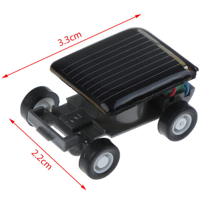 Veli Shy Solar Power Mini Toy Car Racer Educational Solar Powered Toy