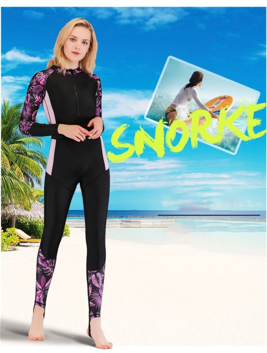 ชุดจัมพ์สูทสำหรับชุดว่ายน้ำหญิงโต้คลื่นแขนยาวแห้งเร็วสำหรับผู้หญิงเร่าร้อน2023-หลังจากใช้มันแล้ว