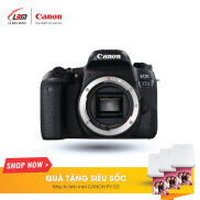 GIFT- Đồng Hồ Máy ảnh Canon EOS 77D BODY - Chính Hãng Lê Bảo Minh