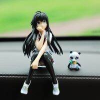 【CW】Japan Anime Yukino Figure kawaiii toys really have a problem Yukinoshita Yukino car ornaments Collection Model Toy model