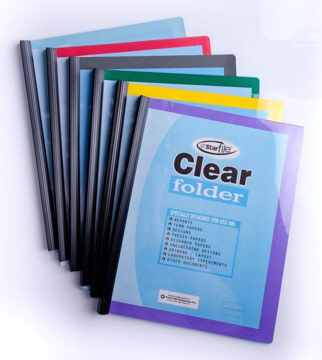 Starfile Clear Short Slide Folder - 15 Pieces/pack | Lazada PH