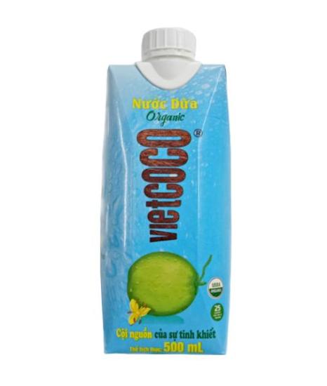 Nước dừa đóng hộp vietcoco organic - 330ml - ảnh sản phẩm 7