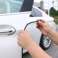 5M Car Door Moulding Rubber Scratch Protector Strip U Shape Guard Trim Seal Automotive Car Edge Corner Protection DIY Styling