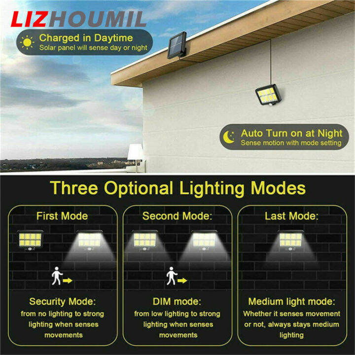 lizhoumil-9000lm-ไฟแสงอาทิตย์-led-กลางแจ้งพร้อมโหมดแสง3โหมดประหยัดพลังงานไฟเซ็นเซอร์ตรวจจับการเคลื่อนไหว