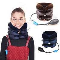 Cervical Support Posture Corrector Neck Stretcher Air Cervical Traction ces Orthopedic Pillow Relaxation Inflatable Collar