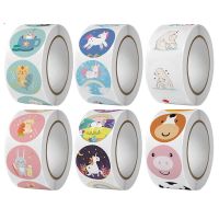 【CW】¤✿  100-500Pcs Childrens Cartoon Stickers Baby Inspirational Little Reward Roll