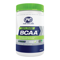 PVL 100% Pure BCAA 315 g. กรดอะมิโน บีซีเอเอ แบบผง