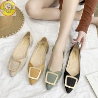 ☌ cri237 ❤HOT❤Women Flat Shoes Soft Pointed Toe Shallow Mouth Ladies Flats