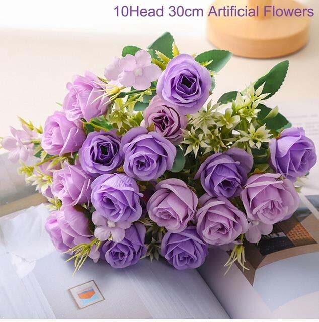 cc-10head-pink-silk-bouquet-artificial-wedding-decoration-bride-to-fake-garden