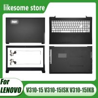 Upeer เคสโทรศัพท์ Lenovo Ideapad V310-15 V310-15ISK V310-15IKB หน้าจอ LCD สำหรับแล็ปท็อปฝาหลัง/ฝาปิดโน้ตบุค/ที่วางฝ่ามือ/บานพับเคสด้านล่าง