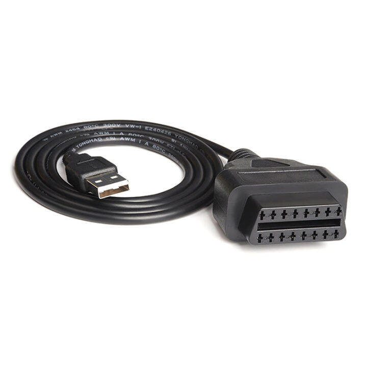 Blowing New 16Pin OBD To USB Port Charger Adapter Cable Connector ...