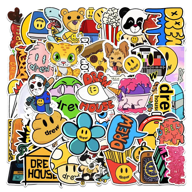 Drew House Stickers, sticky decals