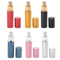 10ml Travel Empty Aluminum Perfume Bottle Portable Refillable Bottle Pump Spray Bottle Atomiser Container