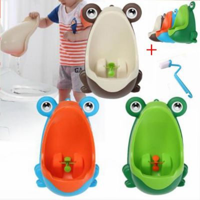 Coffee/Blue-orange/Green Boys Pee Trainer Frog Shaped Children Potty Toilet Children Potty Toilet No Peculiar Smell Bathroom For 8 Month to 6 Years Ol