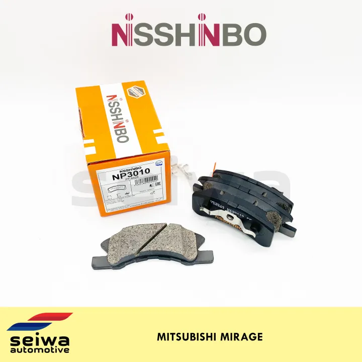 Mitsubishi Mirage Brake Pads Front Nisshinbo Auto Parts Lazada PH