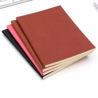 《   CYUCHEN KK 》 A5สีสันสดใส PU Leather Journals Schedule Diary Planner Agenda NoteBook 64แผ่นนักเรียน Office Supply Business Notepad